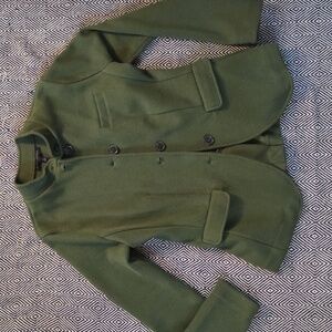 Banana Republic Olive Button-Up Jacket